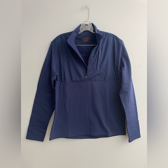 UNTUCKit Women's Ristow Medieval Blue Small 1/2 Zip Fleece Pullover Jacket NWT - Picture 5 of 16